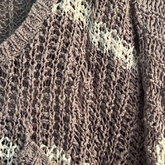 Free people knit flowy sweater M - Picture 4 of 5